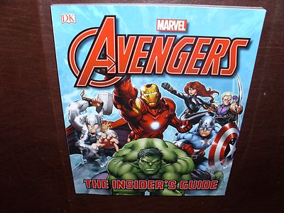 Marvel Avengers Insiders Guide Captain America Thor Hulk Rare Iron