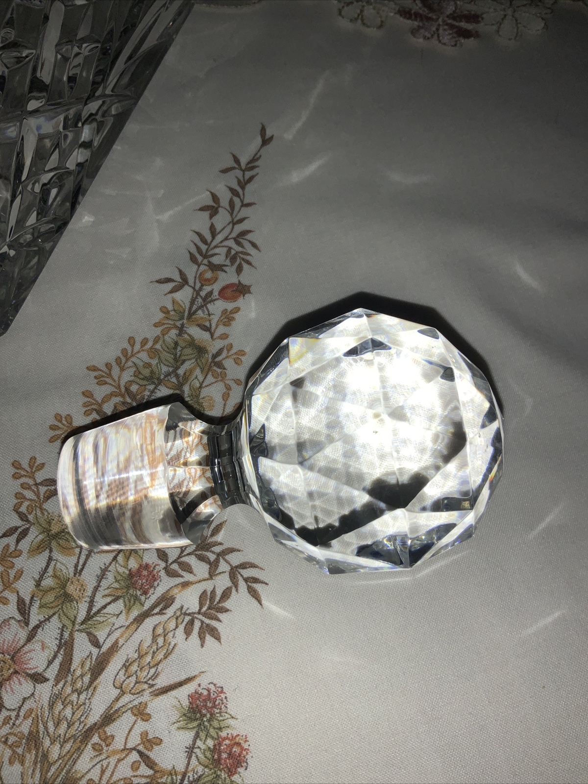 Edinburgh Cristal decanter eBay