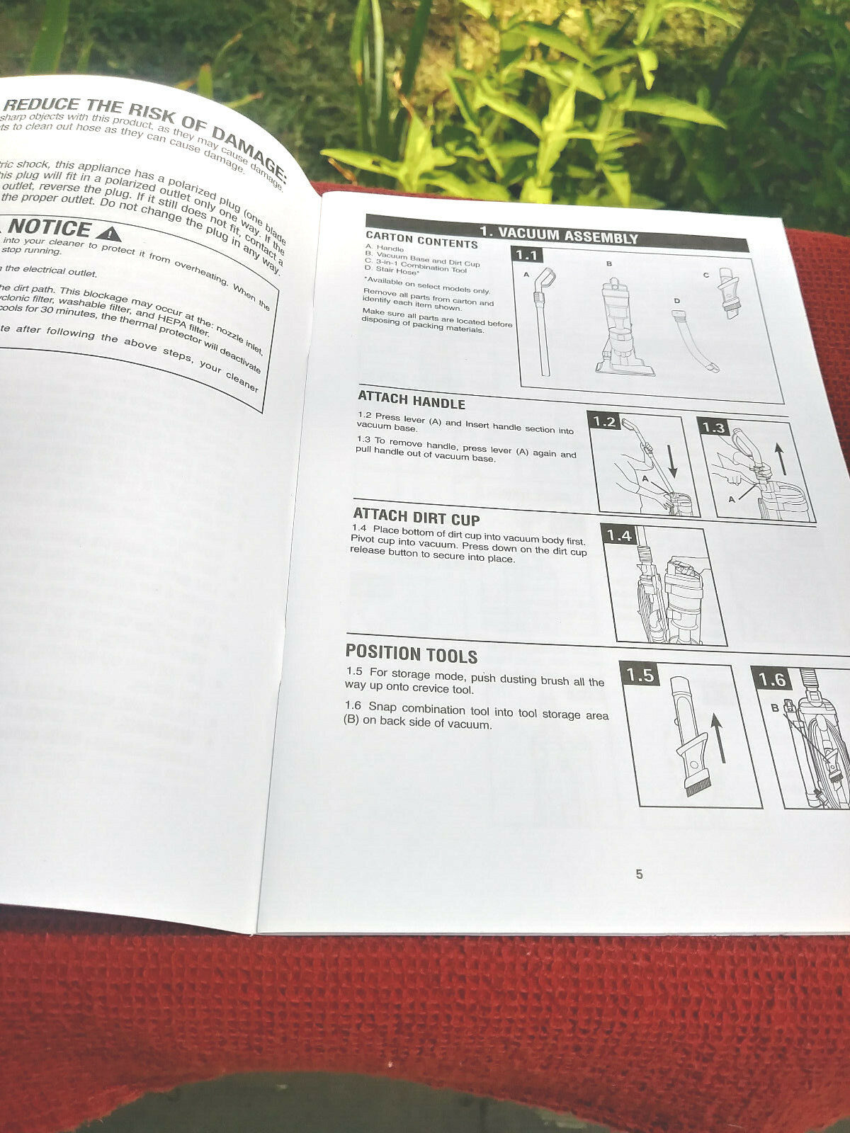 Hoover Vacuum Owner's Manual Operating and Servicing Instructions Eng