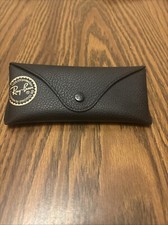 NEW Ray Ban Genuine Black Sunglasses Eyeglasses Case FAST SHIPPING  