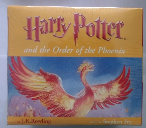 HARRY POTTER AND THE ORDER OF THE PHOENIX  COMPLETE (AUDIO CASSETTES) SEALED