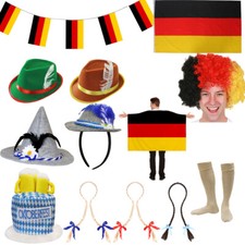 GERMAN OKTOBERFEST BEER FESTIVAL ACCESSORIES FANCY DRESS BAVARIAN GERMANY LOT