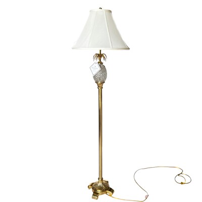 Waterford Crystal PINEAPPLE HOSPITALITY Floor Lamp Super Hard to Find ...