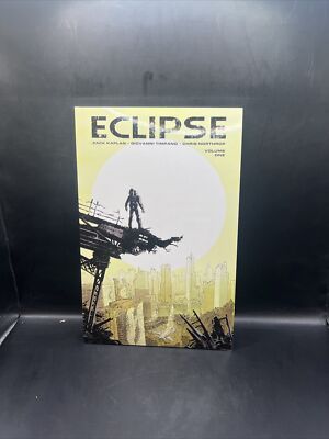 Eclipse Volume 1 Graphic Novel 1st Print Dystopian Signed Zack Kaplan Rare (A25)
