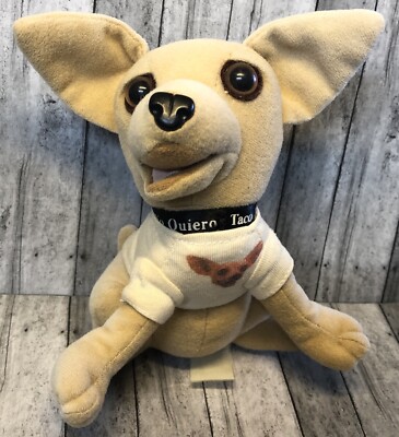 Vintage Taco Bell Dog Yo Quiero Taco Bell Plush Stuffed Animal