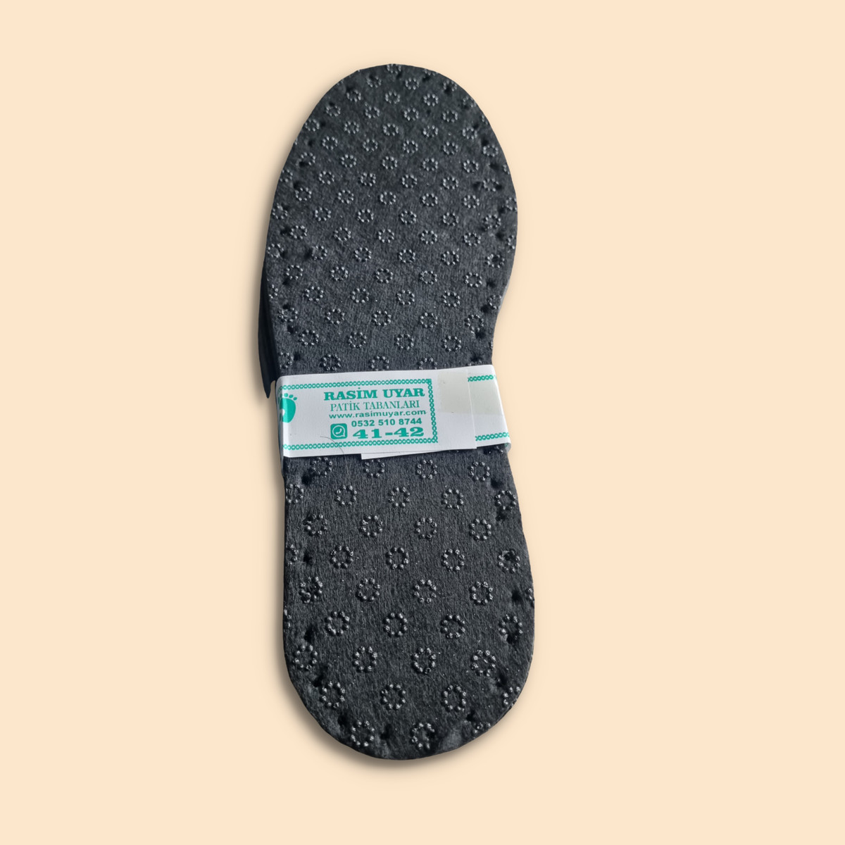 rutschfeste sohle für filzschuhe