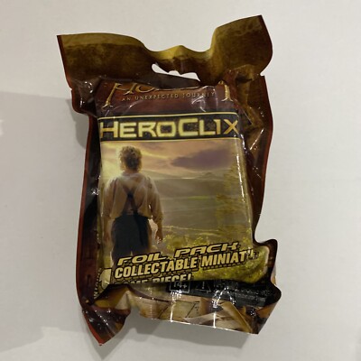 Heroclix The Hobbit An Unexpected Journey Booster Foil Pack LOTR New!
