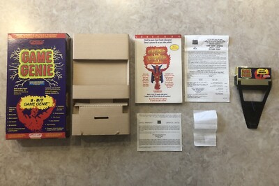 Game Genie ( Nintendo ) NES • Complete in Box • Rare CAMERICA