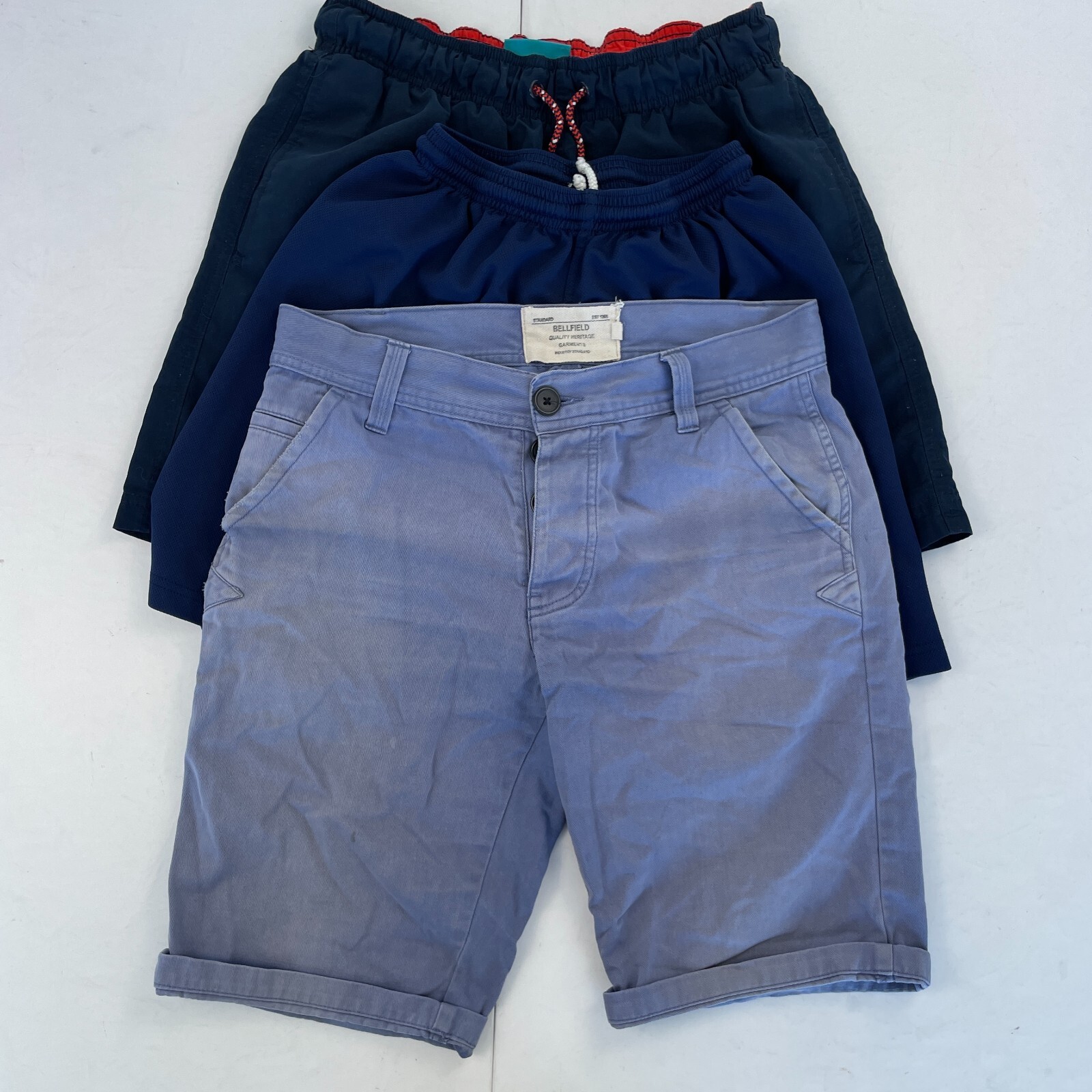 Shorts Bundle Small 29-30 Mens Swim Sports Chino 3 Pairs-image