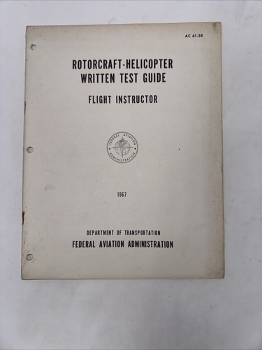 Menge 5 Vintage Drehflügler Hubschrauber Flug Bedienungsanleitungen & Testanleitungen - Bild 2 von 24
