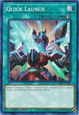 Yugioh! LP Quick Launch - SDRR-EN025 - Common - 1st Edition Lightly Played, Engl