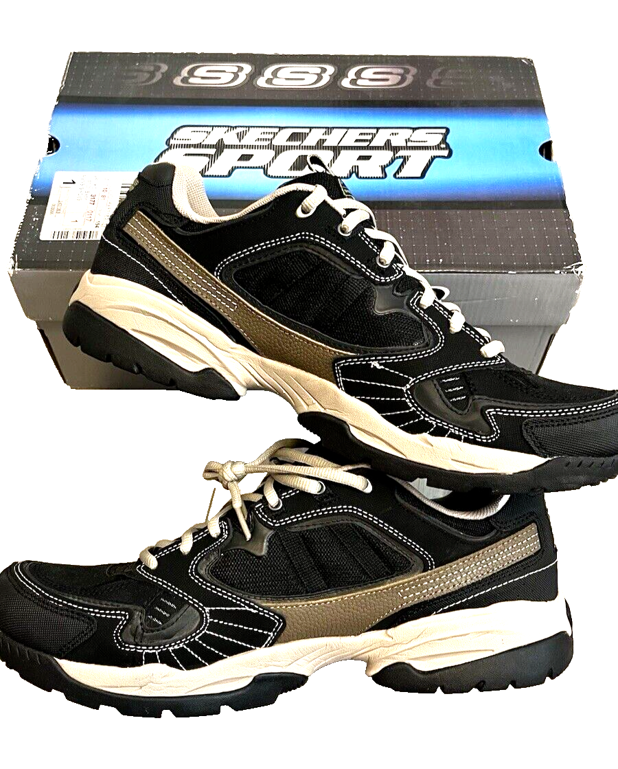 Skechers Mens Sparta 50650 Leather Oxford Brown and Black Size 13 M Hiking Shoe
