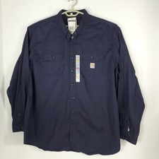 Carhartt FR Mens Flame-Resistant Classic Twill Shirt NFPA 2112/CAT 2 Sz 3XL