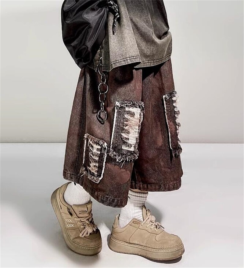 Japanse broek geborduurd losse harajuku casual mannen broek traditionele Aziatische kleding yukata stijl harem kostuum kopen vanaf een prijs van 100