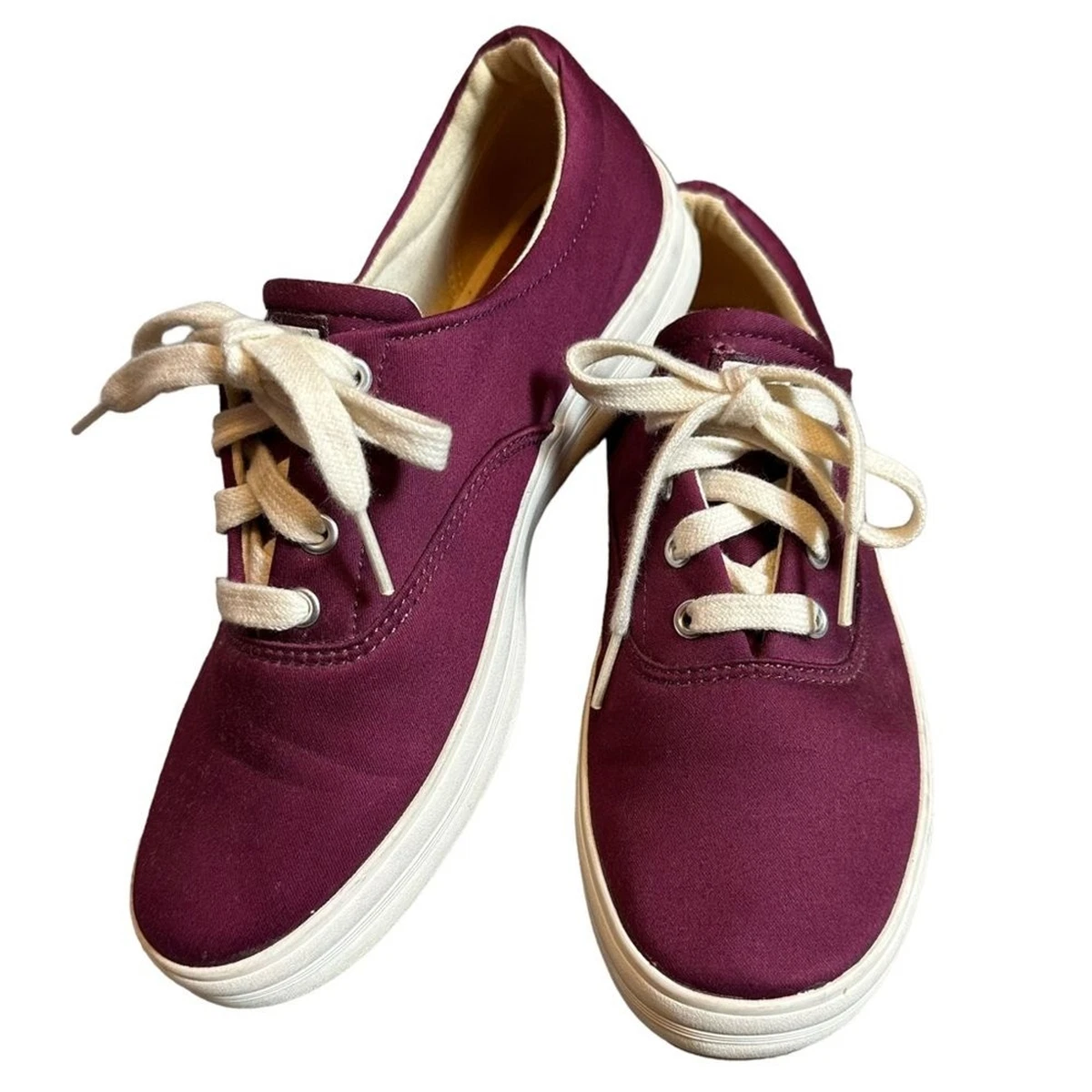 Burgundy keds best sale
