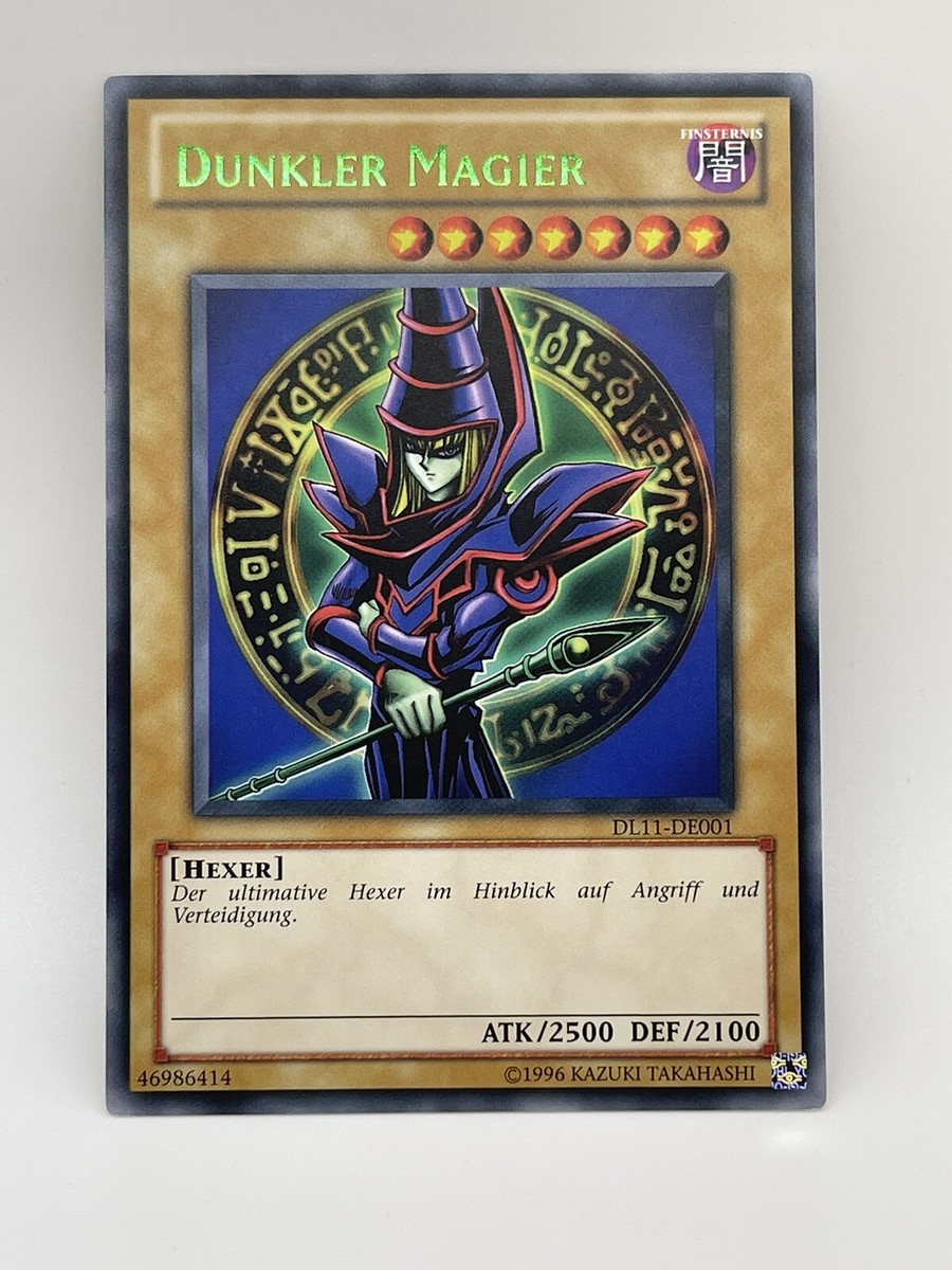 Dark Magician 2010 Duelist League Green GERMAN DL11-EN001 DL11