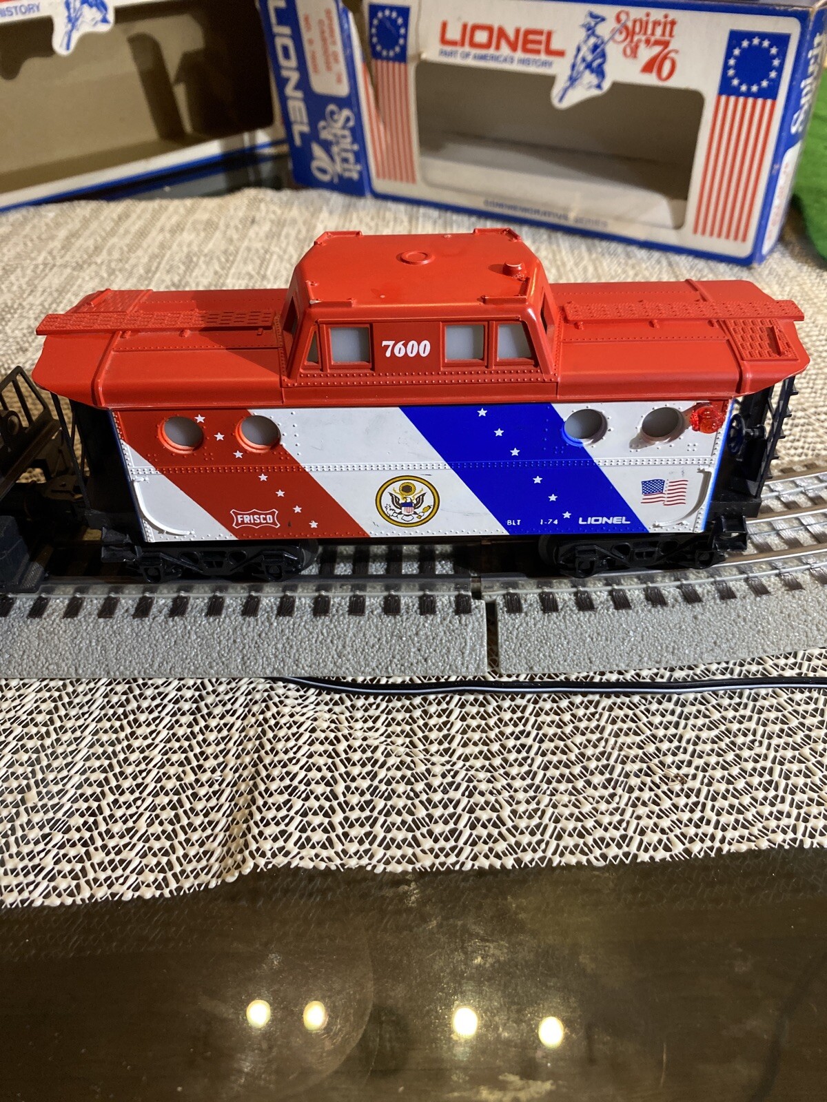 lionel spirit of 76 train set value