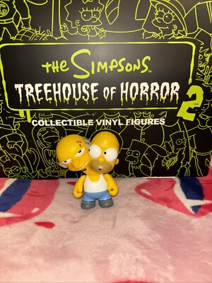 Kidrobot The Simpsons Treehouse Of Horror Series 2 2 Headed Homer & Mr. Burns