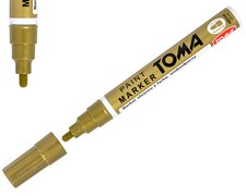 Waterproof Oil Marker Permanent Paint Pen for Car Tyres Arts Crafts Wood Stone