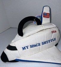 Aurora Baby Talk My Space Shuttle USA Plush Playset  Case, Finger Puppets