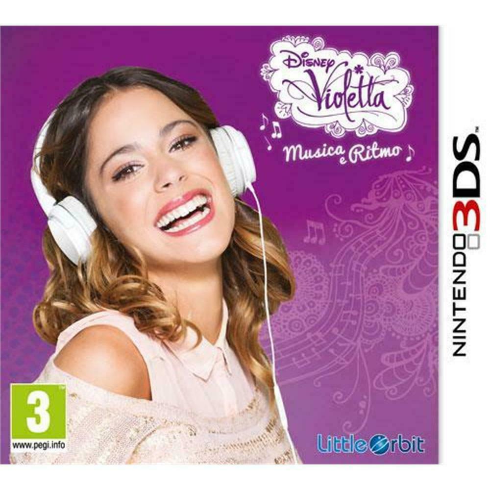 DISNEY VIOLETTA MUSICA E RITMO nuovo per Nintendo 3DS 3DSXL xl 2DS