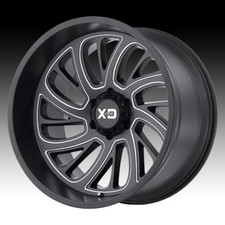 Kmc Xd Xd826 Surge Black 22x12 5x127 5x5 -44mm Xd82622250944n