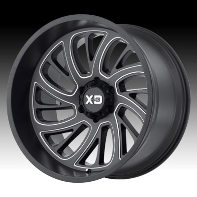 KMC XD XD826 Surge Black 22x12 5x127 5x5 -44mm (XD82622250944N) | eBay