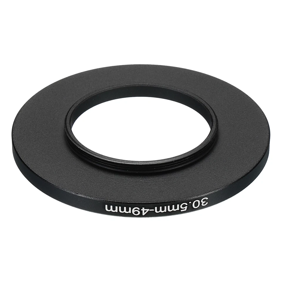 30.5mm-49mm Metal Step Up Ring, Camera Lens Filter Adapter Ring Black - Image 3 of 4
