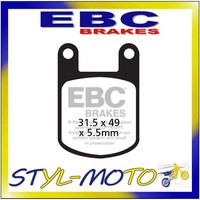 FA050 EBC Organische BremsbeläGe Vorne Links FüR Sachs (Hercules) 50 RS Ultra
