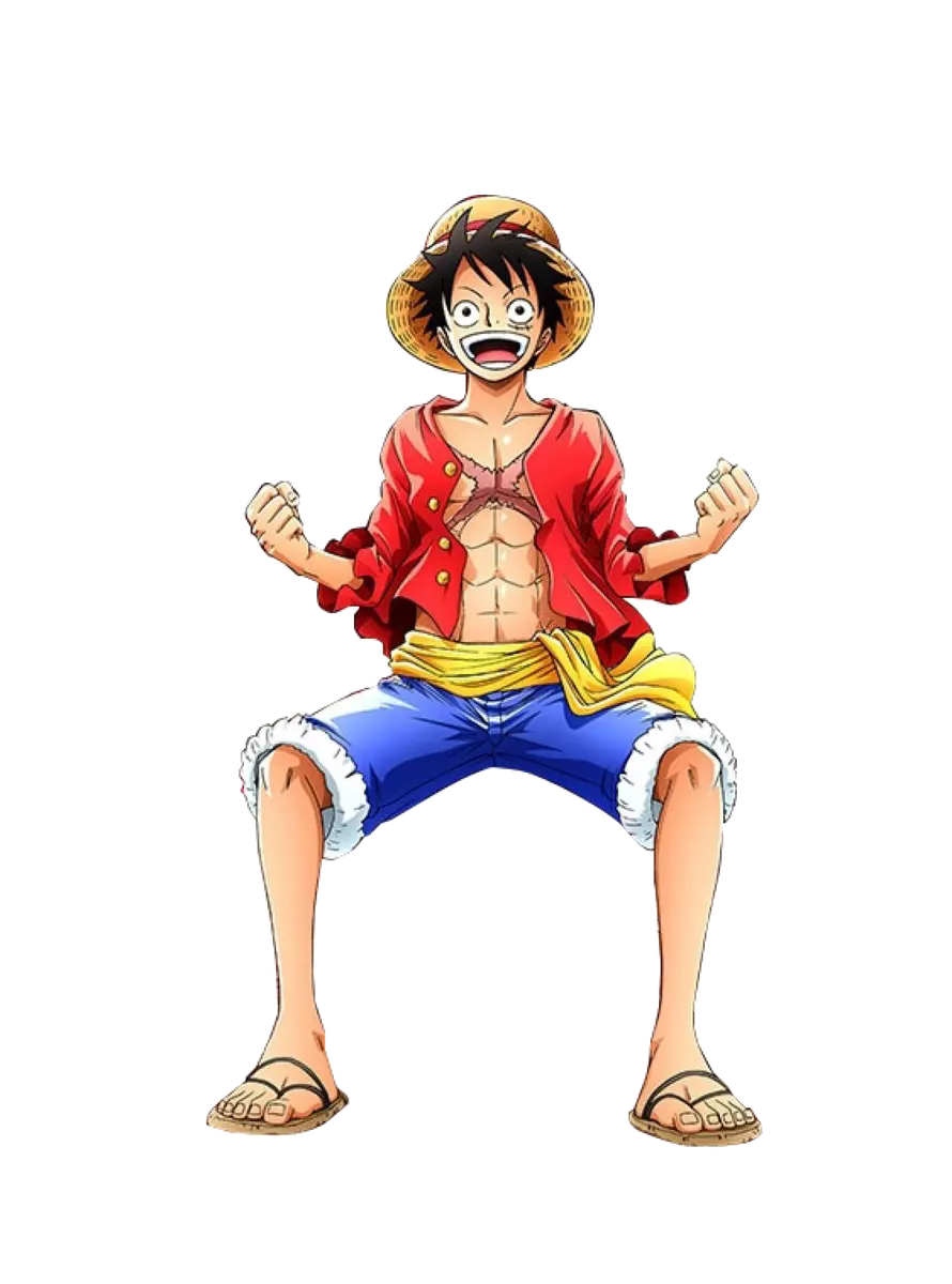 Monkey D. Luffy One Piece Characters Weatherproof Anime Sticker 6 Car  Decal