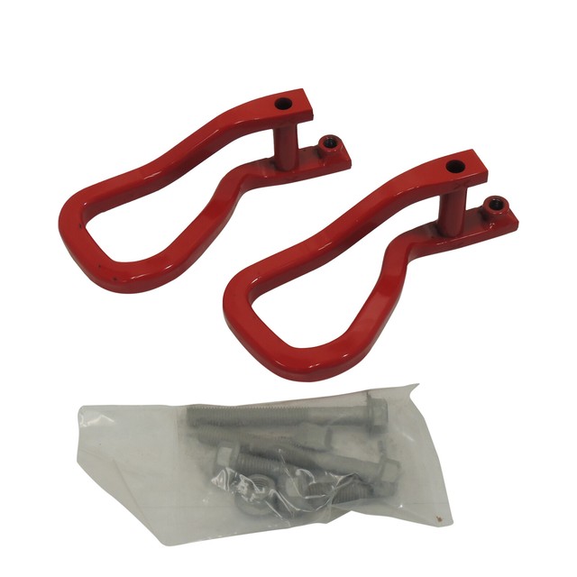 20192020 GMC Sierra 1500 Red Tow Hooks Recovery Genuine GM 84280203