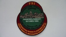 FBI PATCH: BUDAPEST, HUNGARY UNDERCOVER OPTS SEMINAR - OCTOBER 2000 INT'L UNIT