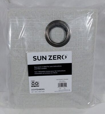 Sun Zero Channing 50''x84'' Blackout Curtain-Fleece Insulated-New-Free Shipping!!!