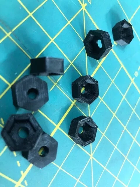 Losi Mini-T 2.0 & Mini-B (12) Wheel Hex Adapters 8mm To 12mm Big Tire Conversion - Image 2 of 4