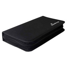 CD DVD Tasche schwarz für 48 CDs Aufbewahrungtasche Mappe Wallet Box Etui Case