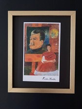 FRIDA KAHLO | Impresión firmada de México + Enmarcada | ¡Cómprala ahora!