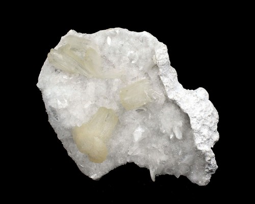 Muestra de minerales de cuarzo heulandita natural STILBITE India #G 870 - Imagen 4 de 6