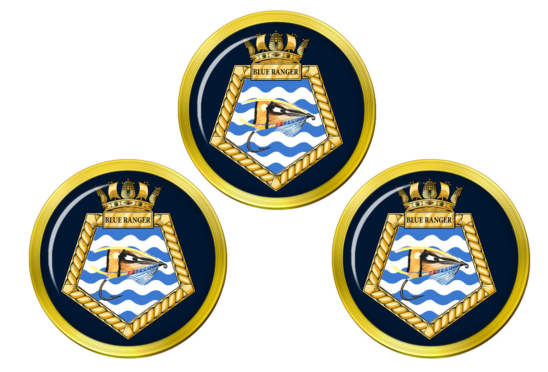 RFA Blue Ranger, Royal Navy Golf Ball Markers