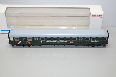 Märklin 84126 4-Axle Carroza 1 2nd Class Modellbunn Cfl Scala H0 Conf. Orig.
