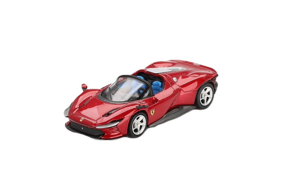 Coche modelo fundido a presión BBR Models 1:64 Ferrari Daytona SP3 Rosso Imola BBRFER64019 Foto 2 de 4