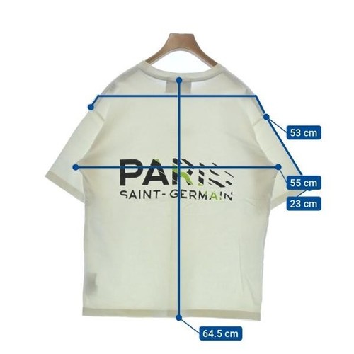 Paris Saint-Germain Men’s White L Cotton T-Shirt Spring/Summer Used - Picture 7 of 7
