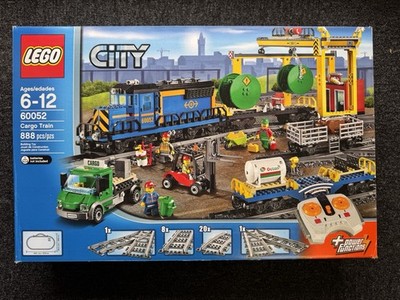 Lego City 60052 Cargo Train Preowned Complete Resealed In Build Order EXCELLENT