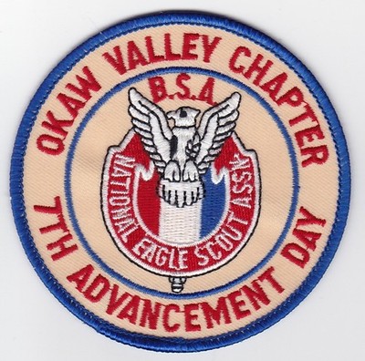* NESA, Okaw Valley Council, 1991 Advancement Day Patch