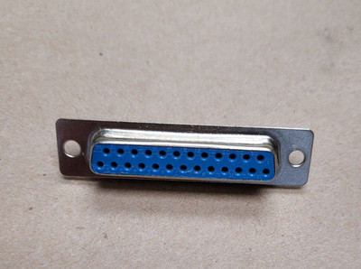 D-SUB 25 Pin Female Solder Cup Connector Adapter Plug Assembly