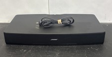 Bose Solo TV Sound System 410376 Sound Bar Black Tested No remote