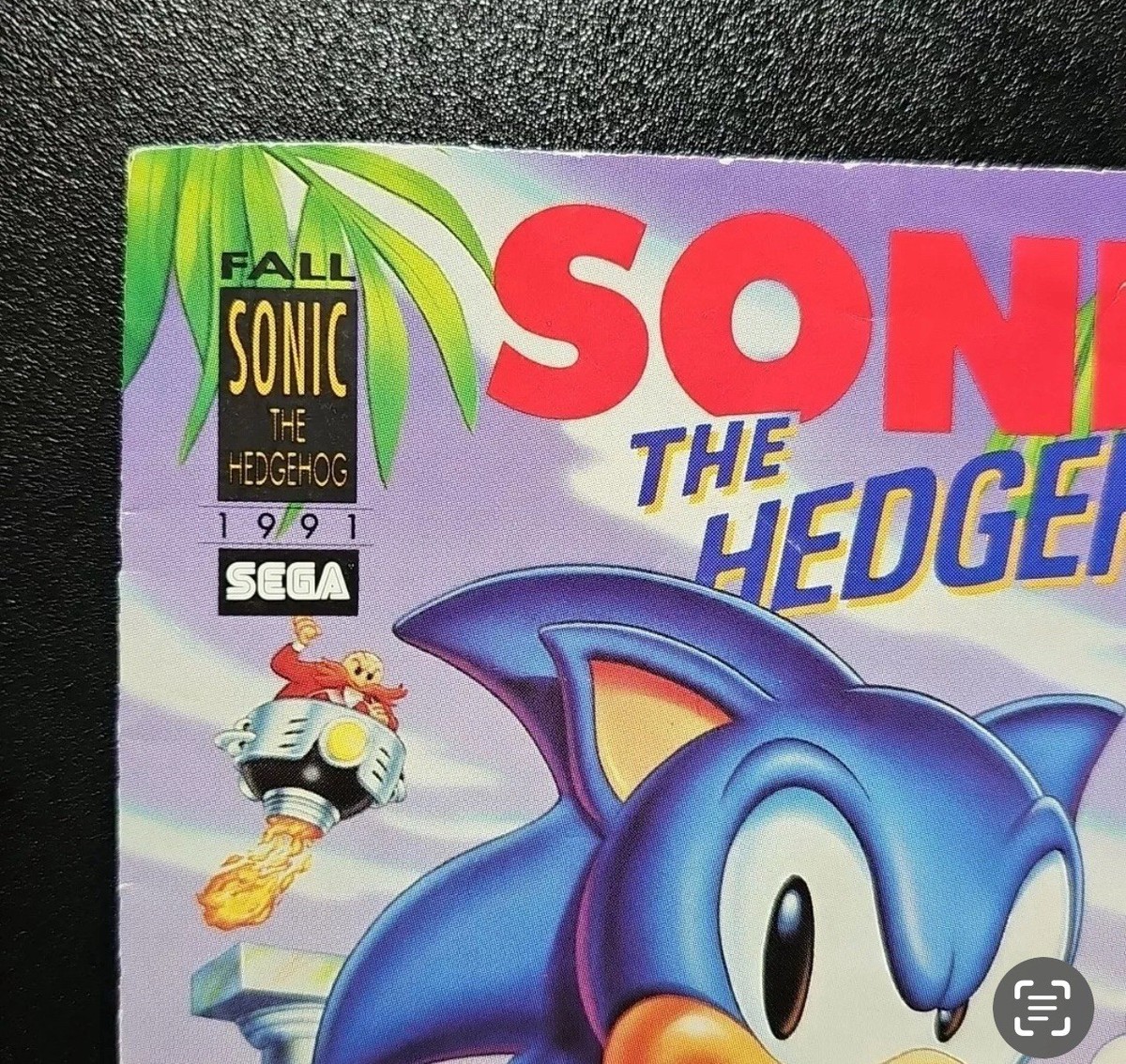Sonic The Hedgehog Promo - 1 - 1991 - Comic Book VTG HTF LTD Sega