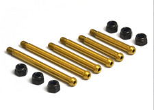 Exotek RC10 Classic Front Arms Bolted Hinge Pins (6) Steel Nitride Coating 2360