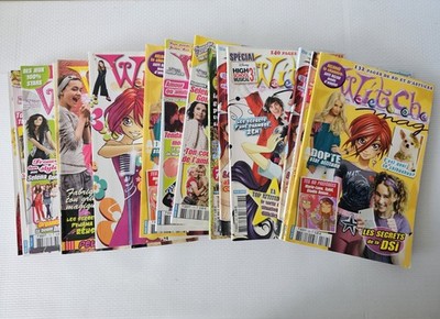 W.I.T.C.H. Magazine Book Lot 16 Issues FRENCH FRANÇAIS Witch Disney 2000s