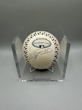 Carlos Zambrano Signed 2008 All Star Game Baseball Beckett COA W/ Cube L2