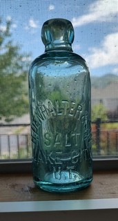 H DENHATER & SON UTAH TERRITORY HUTCH SODA VERY NICE